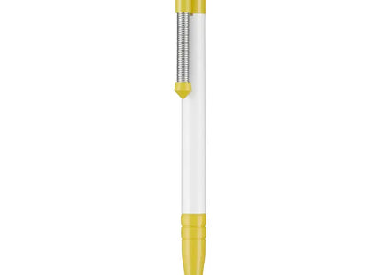 Kugelschreiber SPRING - Frühlingshaft Weiß & Zitronengelb, Eleganter Schreibstift TK Gruppe® Grosshandel 
