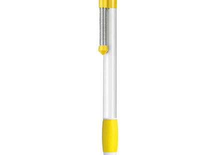 Kugelschreiber SPRING GRIPPY - Weiß & Zitronengelb, Ergonomischer Schreibstift TK Gruppe® Grosshandel 