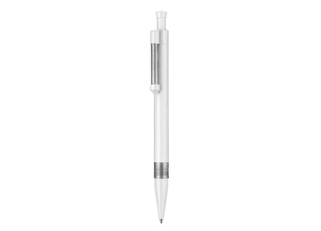 Kugelschreiber SPRING SP - Schlicht Weiß, Eleganter Schreibstift TK Gruppe® Grosshandel 
