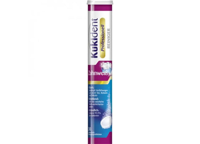 Kukident Zahnweiß-Streifen, 30er Pack – Effektive Zahnaufhellung TK Gruppe® Grosshandel 