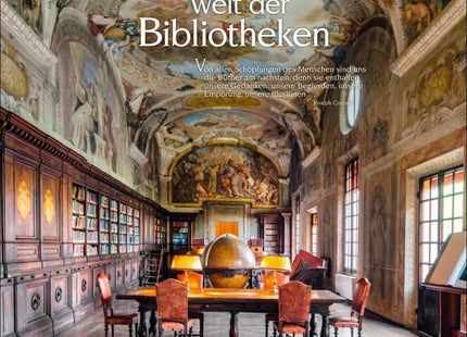 Kunst & Kultur Kalender 2024 - Welt der Bibliotheken Bibliotheks-Kunstplaner Kultureller Jahresplan TK Gruppe® Grosshandel 