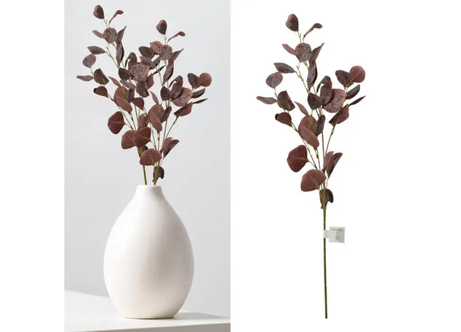 Kunstblume Eukalyptus Beere, 90 cm lang – Langlebige Kunstblume | Vielseitiger Deko-Zweig TK Gruppe® Grosshandel 