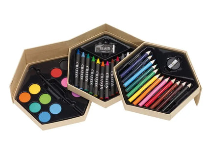 Künstlerisches Farbenset COLOURFUL LEVEL - in Braun für inspirierte Kunstwerke auf höchstem Niveau TK Gruppe® Grosshandel 