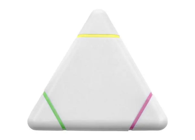 Kunststoff-Textmarker Lavi - Weiß - Hochwertiger Marker für Präzises Hervorheben TK Gruppe® Grosshandel 