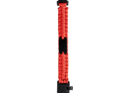 Kupra Survivor-Armband: Rot-Schwarz, Robust, Vielseitig für Outdoor-Abenteuer und Notfälle TK Gruppe® Grosshandel 