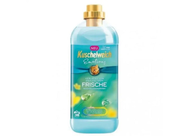 Kuschelig Weicher Weichspüler Emotionen Frische, 1L - Belebende Duftnote für Frische Wäsche TK Gruppe® Grosshandel 