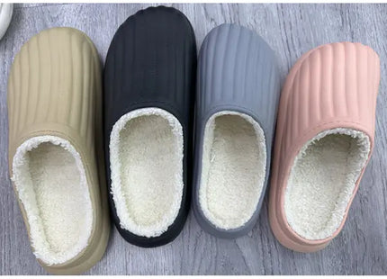 Kuschelige Damen Winter-Slipper, 3er-Set, Größen 36-41 - Gemütliches Schuhwerk TK Gruppe® Grosshandel 
