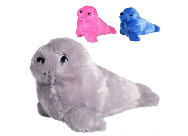 Kuschelige Plüschrobbe "Ruffy" in 27 cm TK Gruppe® Grosshandel 