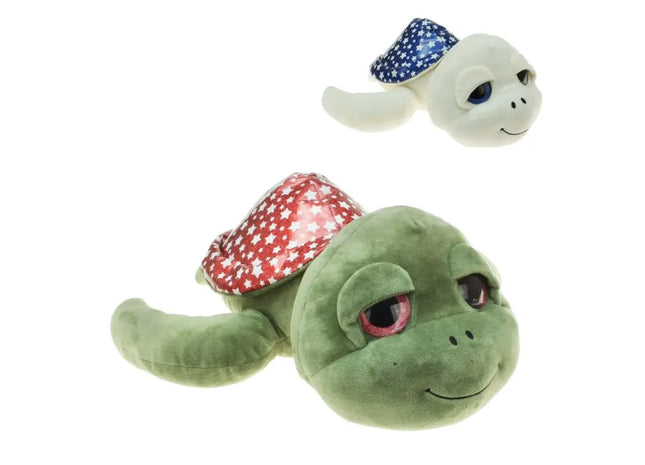 Kuschelige Plüschschildkröte "Sterni", 35 cm TK Gruppe® Grosshandel 