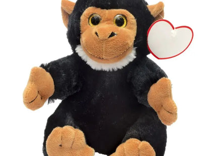 Kuscheliger Affe JERRIE - in dunklem Schwarz - Ein treuer Begleiter für Abenteuer und Kuschelzeit TK Gruppe® Grosshandel 