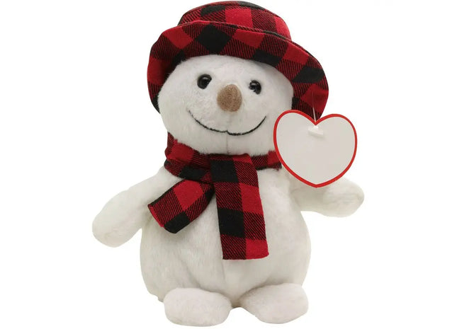Kuscheliger Frostmann JOHANN - in leuchtendem Rot & reinem Weiß - Ein frostiges Kuschelabenteuer für alle TK Gruppe® Grosshandel 