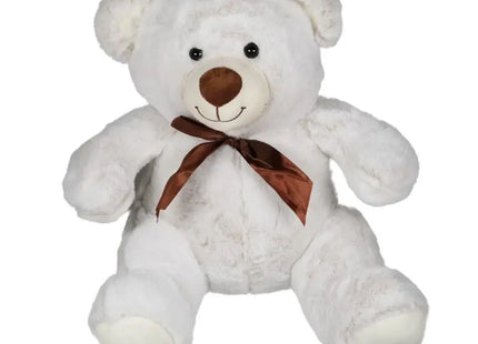 Kuscheliger Plüschbär mit Schleife, "Bert", creme, 40 cm TK Gruppe® Grosshandel 