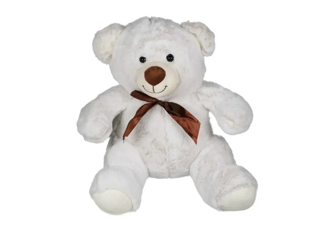 Kuscheliger Plüschbär mit Schleife, "Bert", creme, 40 cm TK Gruppe® Grosshandel 