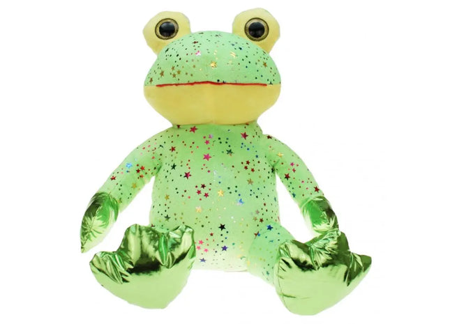 Kuscheliger Plüschstern-Frosch "Fritz", 25 cm TK Gruppe® Grosshandel 