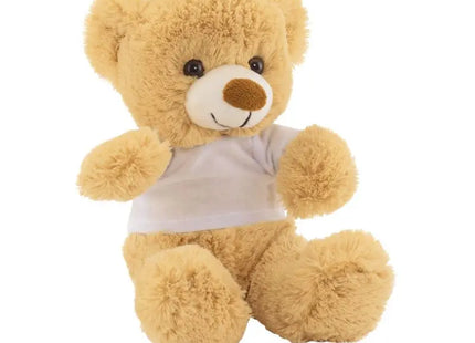 Kuscheliger Teddy ALEXANDER mit separat verpacktem weißem Shirt - in erdigen Brauntönen - Ein herziger Freund zum Liebhaben TK Gruppe® Grosshandel 