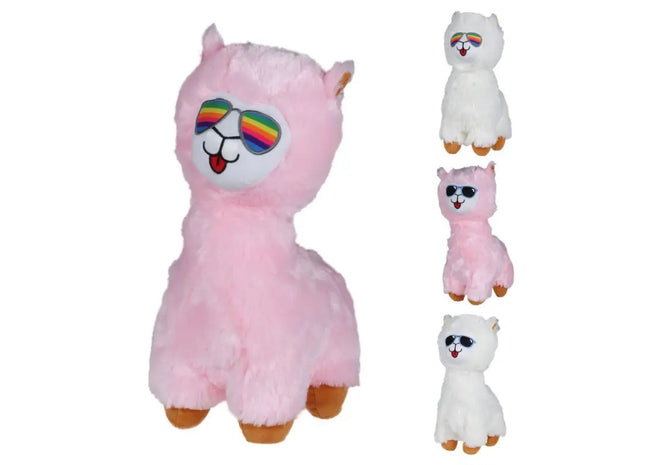 Kuscheliges Plüsch-Lama "Cool", 30 cm TK Gruppe® Grosshandel 