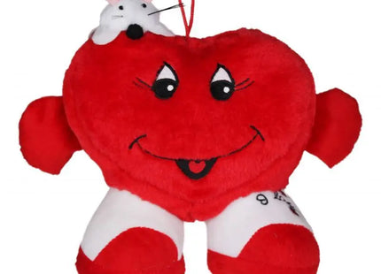 Kuscheliges Plüschherz "Herzboy", 15cm TK Gruppe® Grosshandel 