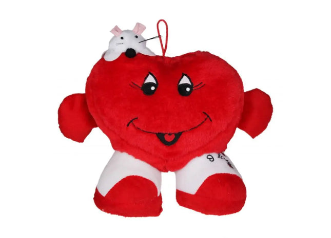 Kuscheliges Plüschherz "Herzboy", 20cm TK Gruppe® Grosshandel 