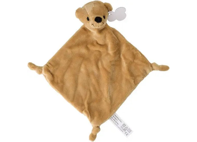 Kuscheliges Schnuffeltuch Ameila - Braun: Sanftes Plüschtuch für zärtliche Momente TK Gruppe® Grosshandel 