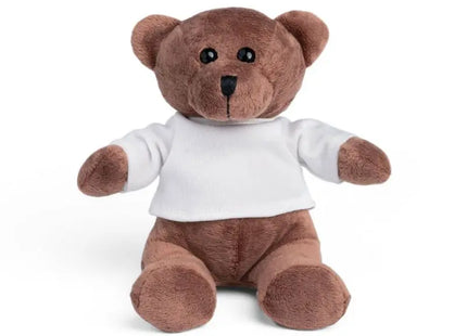 Kuschelweicher BEAR Teddybär - Plüschtier mit T-Shirt - weiß - Stofftier, Schmusetier TK Gruppe® Grosshandel 
