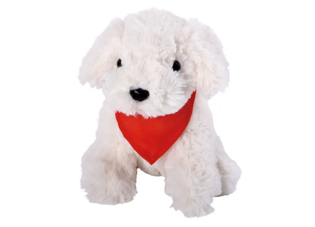 Kuschelweicher Plüsch-Hund BENNI - bunt - Stoffhund, Schmusetier, Plüschtier TK Gruppe® Grosshandel 