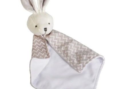 Kuschelweicher Schnuffel-Hase MADITA - grau-weiß - Stoffhase, Schmusetier, Plüschtier TK Gruppe® Grosshandel 