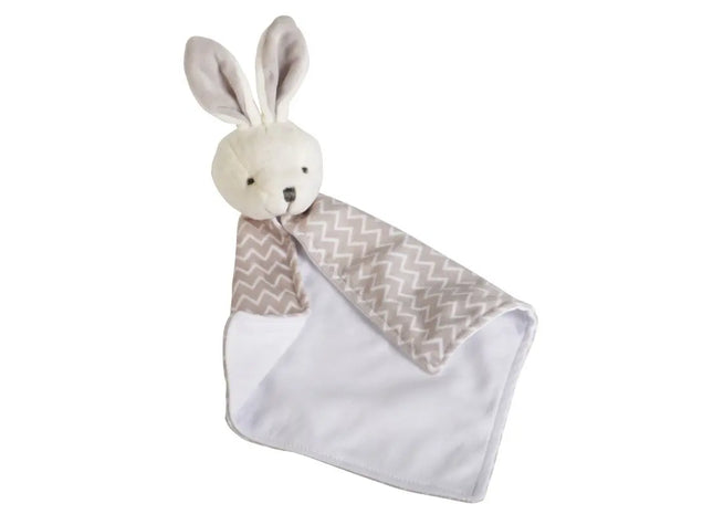 Kuschelweicher Schnuffel-Hase MADITA - grau-weiß - Stoffhase, Schmusetier, Plüschtier TK Gruppe® Grosshandel 