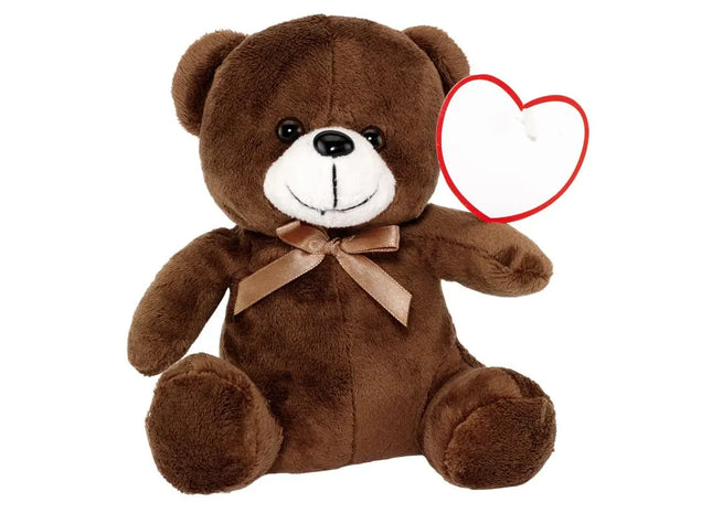 Kuschelweicher Teddybär RUBEN - braun - Plüschbär, Stofftier, Schmusebär TK Gruppe® Grosshandel 