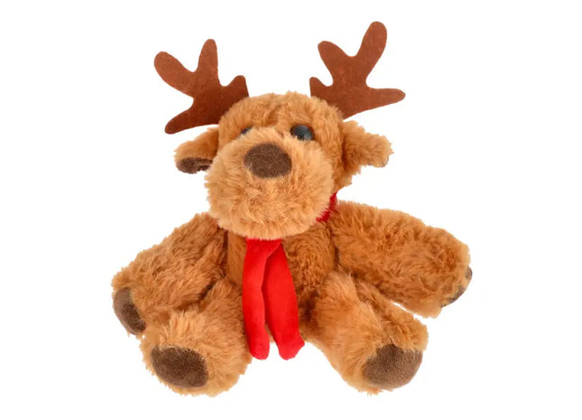 Kuschelweiches Rentier Plüschtier, Weihnachtlicher Spielgefährte, 20cm Hoch TK Gruppe® Grosshandel 