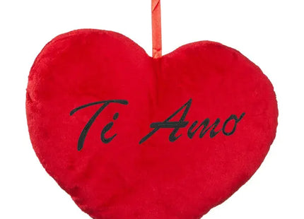 L Herzkissen 'TI AMO', 24cm, Geschenk für Romantische Anlässe TK Gruppe® Grosshandel 