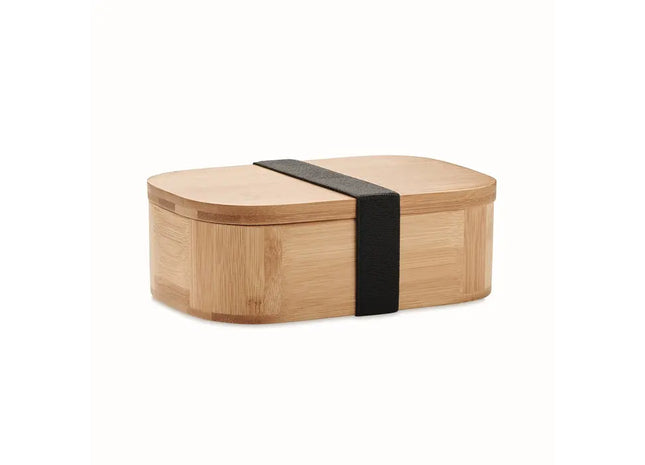 LADEN Bamboo Lunchbox 650ml - Wood Finish, Eco-Friendly, Stylish, and Durable Food Container TK Gruppe® Grosshandel 
