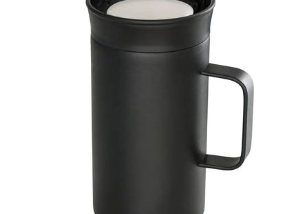 LAHTI Thermobecher – eleganter schwarzer Isolierbecher für unterwegs TK Gruppe® Grosshandel 