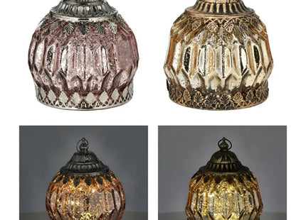 LED-Laternen-Deko, Ø 15cm, Doppelpack – Stimmungsvolle Beleuchtung TK Gruppe® Grosshandel 