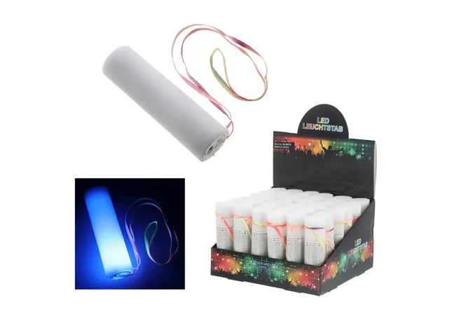 LED Leuchtstab, Handliches Lichtwerkzeug, ca. 15x4cm, Ideal für Outdoor und Sicherheit TK Gruppe® Grosshandel 