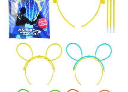 LED-Lichter-Set 4-teilig, buntes Partyzubehör für Events & Feste TK Gruppe® Grosshandel 