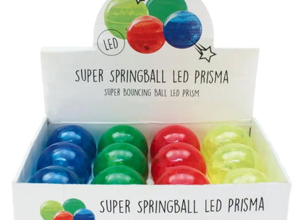 LED Super-Springball in Prisma-Optik TK Gruppe® Grosshandel 