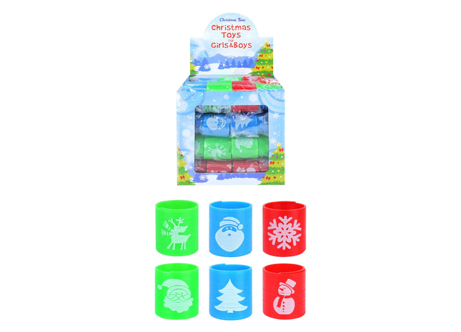 LED Weihnachtsfeuerzeug 3,5cm, Bunte Deko-Glühbirnen, 6er Set TK Gruppe® Grosshandel 