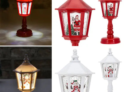 LED Weihnachtslaternen-Set, 21cm Höhe, 2er-Pack - Stimmungsvolle Festtagsbeleuchtung TK Gruppe® Grosshandel 