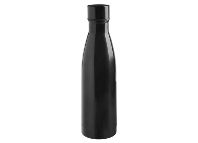 LEGENDY Vakuum-Isolierte Trinkflasche in Schwarz - Eleganz & Effizienz, 500ml TK Gruppe® Grosshandel 