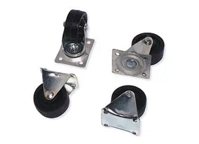 LENKROLLERSATZ: Hochwertiger Lenkrollensatz für mühelose Bewegung und einfache Handhabung TK Gruppe® Grosshandel 