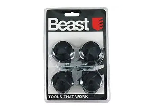 LENKROLLERSATZ: Hochwertiger Lenkrollensatz für reibungslose Bewegung und einfache Handhabung TK Gruppe® Grosshandel 