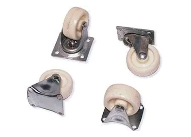 LENKROLLERSATZ: Hochwertiger Lenkrollensatz für vielseitige Mobilität und einfache Handhabung TK Gruppe® Grosshandel 