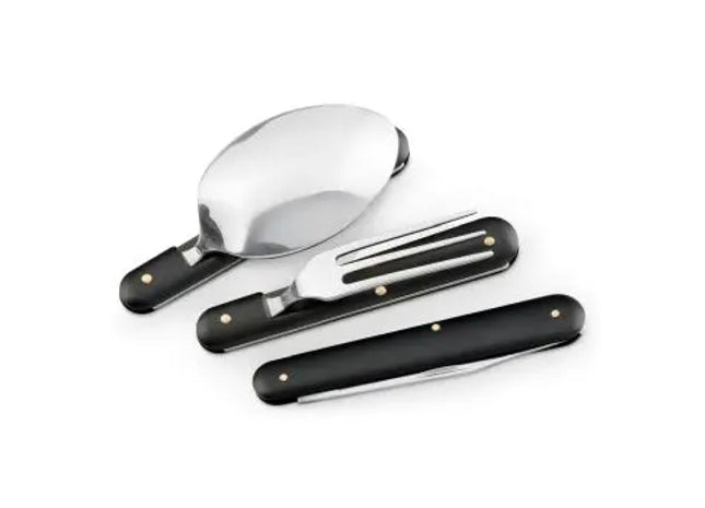 LERY Schwarz Edelstahl Besteckset: Elegant & Modern TK Gruppe® Grosshandel 