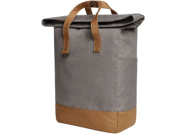 LIFE Notebook-Rucksack - Stilvoll & Vielseitig - Grau-Braun TK Gruppe® Grosshandel 