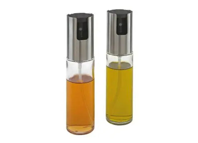LIFESTYLE Öl- und Essigzerstäuber, Edelstahl & Transparentes Design - 200ml TK Gruppe® Grosshandel 