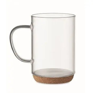 LISBO Glasbecher 400ml mit Korkmantel: Stilvoll & Praktisch TK Gruppe® Grosshandel 