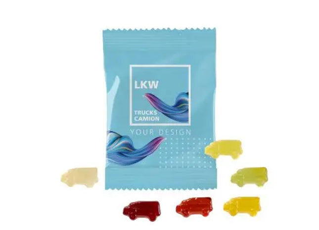 LKW Fruchtgummi 10g Tüten - Für Unterwegs Genießen TK Gruppe® Grosshandel 