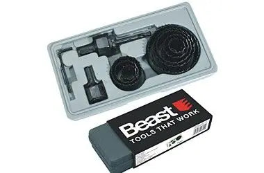 LOCHSAGE: Hochwertiger Lochsägen-Satz - Vielseitiges Schneidwerkzeug für Holz, Kunststoff und Metall TK Gruppe® Grosshandel 