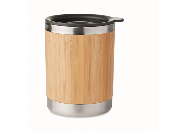 LOKKA 250 ml Bambus-Trinkbecher, Holzoptik TK Gruppe® Grosshandel 