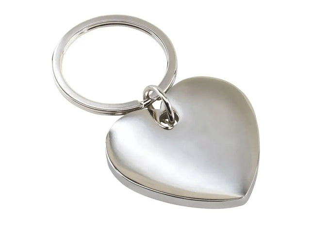 LOVELY Schlüsselanhänger – Elegantes Silber, Charmant & Vielseitig TK Gruppe® Grosshandel 